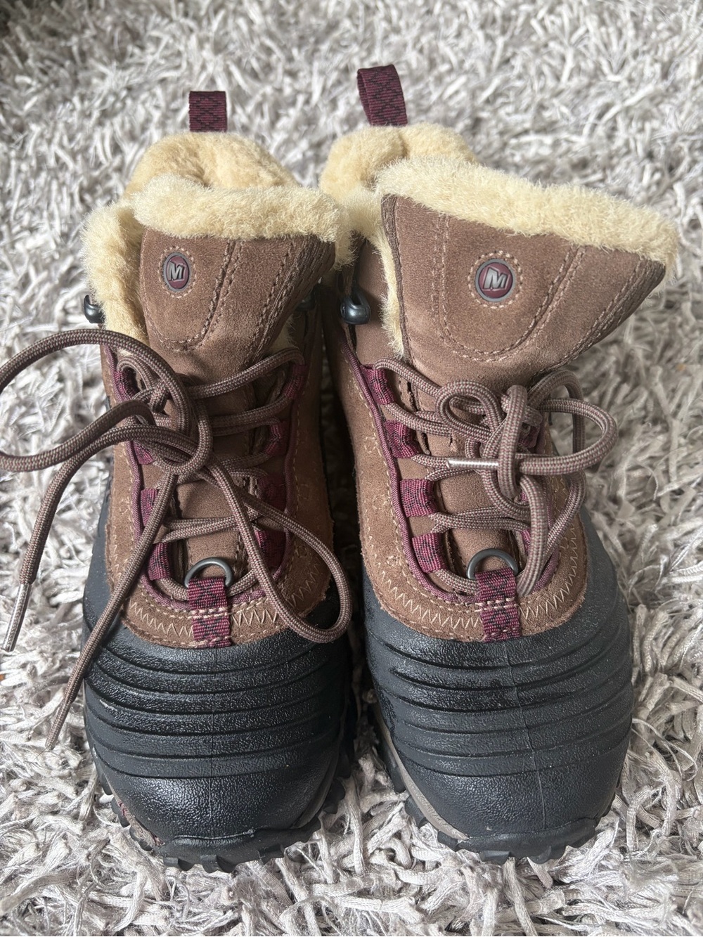 Merrell Waterproof insulated Winter Boots with Fur Lining 6